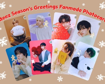 Ateez Seasons Greetings 2022 Photocards Set -preorder - Etsy