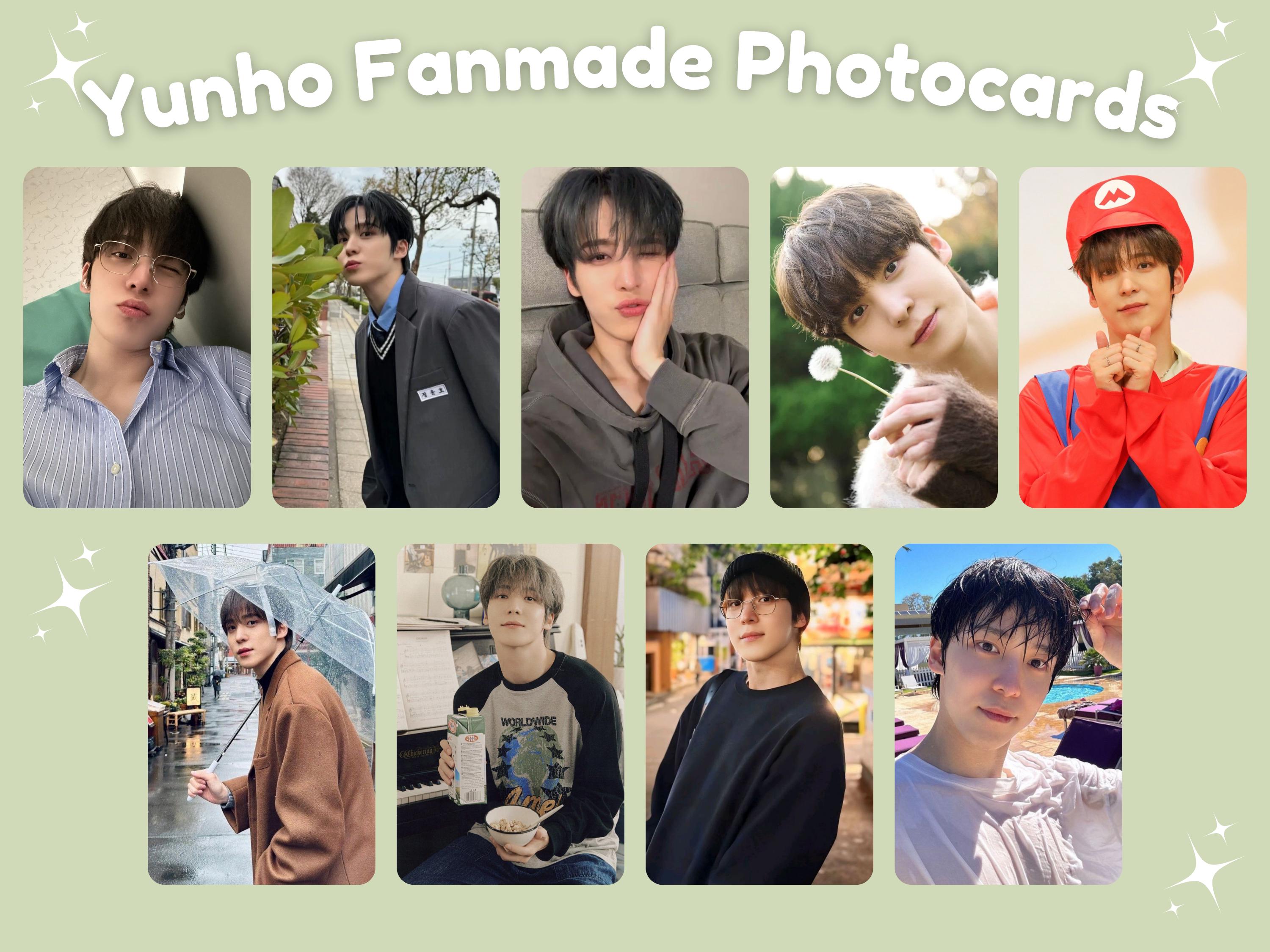 Ateez Yunho Fanmade Boyfriend Photocards - Etsy