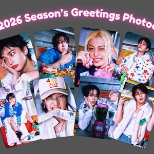 Stray Kids 2026 Season's Greetings Teaser Photos Fanmade Kpop Photocards