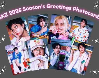 Stray Kids 2026 Season's Greetings Teaser Photos Fanmade Kpop