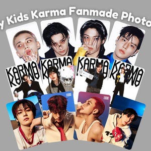 Stray Kids KARMA Teaser Fotos Fanmade Kpop Fotokarten
