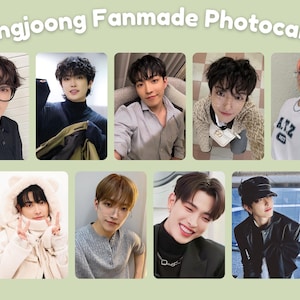 Ateez Hongjoong Fanmade Boyfriend KPOP Photocard