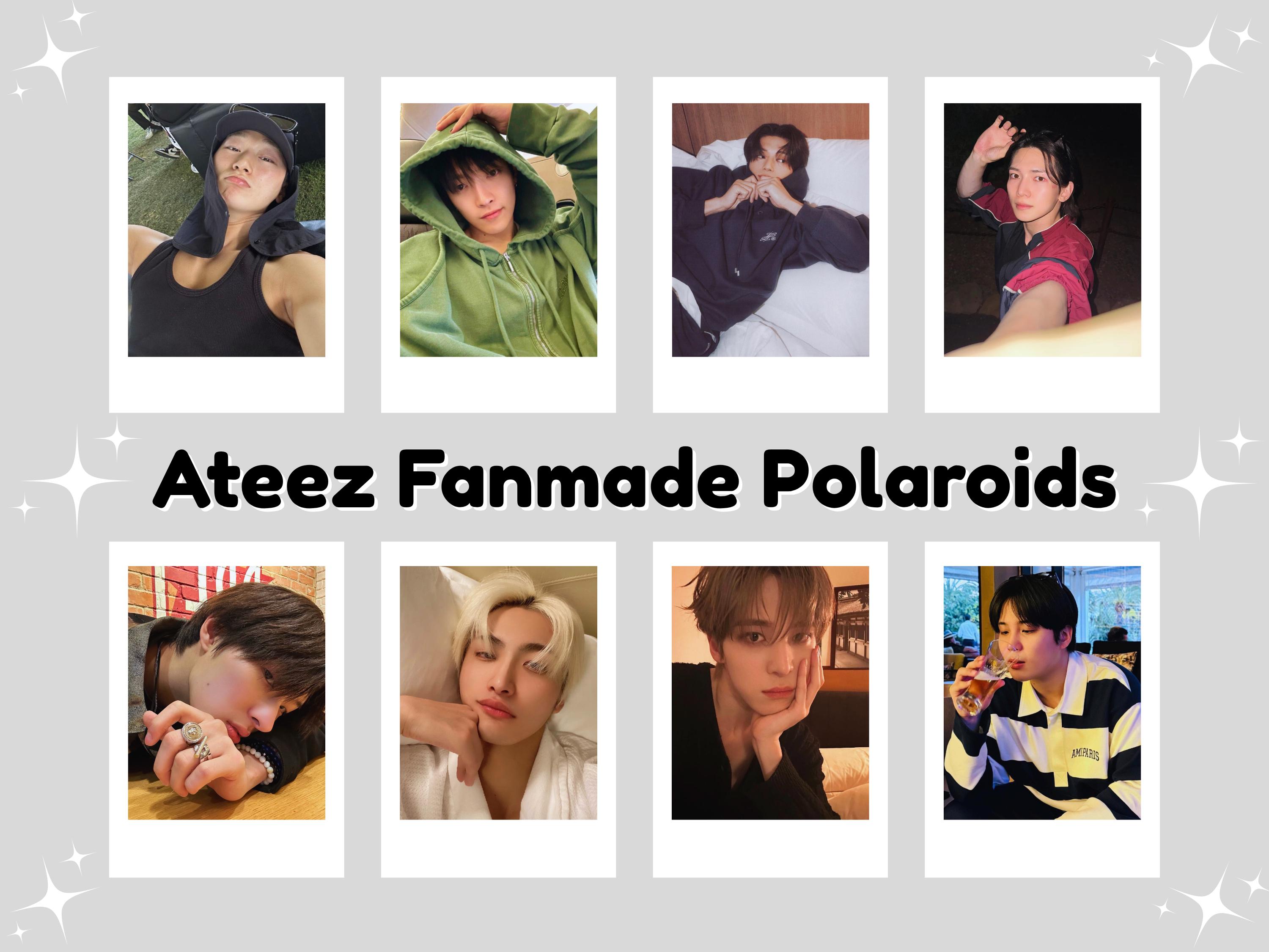 Ateez Polaroid - Etsy
