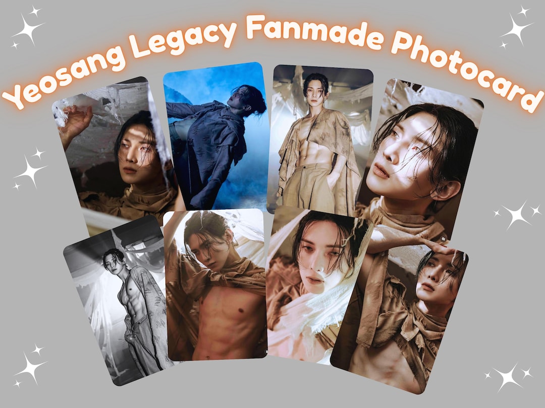 Ateez Yeosang Legacy Fanmade KPOP Photocards - Etsy