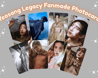 Ateez Yeosang Legacy Fanmade KPOP Photocards