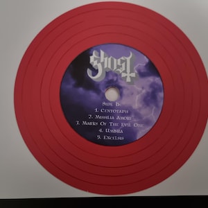 Custom card vinyl records