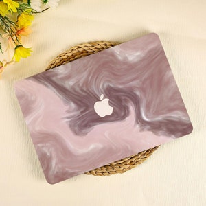 Minimalist Fluid Painting Macbook Case Pro 13/14/15/16 M1 M2 M3 2022 2024 Mac 16 15 14 13 12 11 Inch for Macbook Air 15/13/11 Laptop Cover