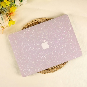 Pink Starry MacBook Case Apple Laptop Sleeves Laptop Case MacBook Air15/13 Pro 13/14/15/162020 2021 M2 2022 2024 M4 Custom Macbook Case