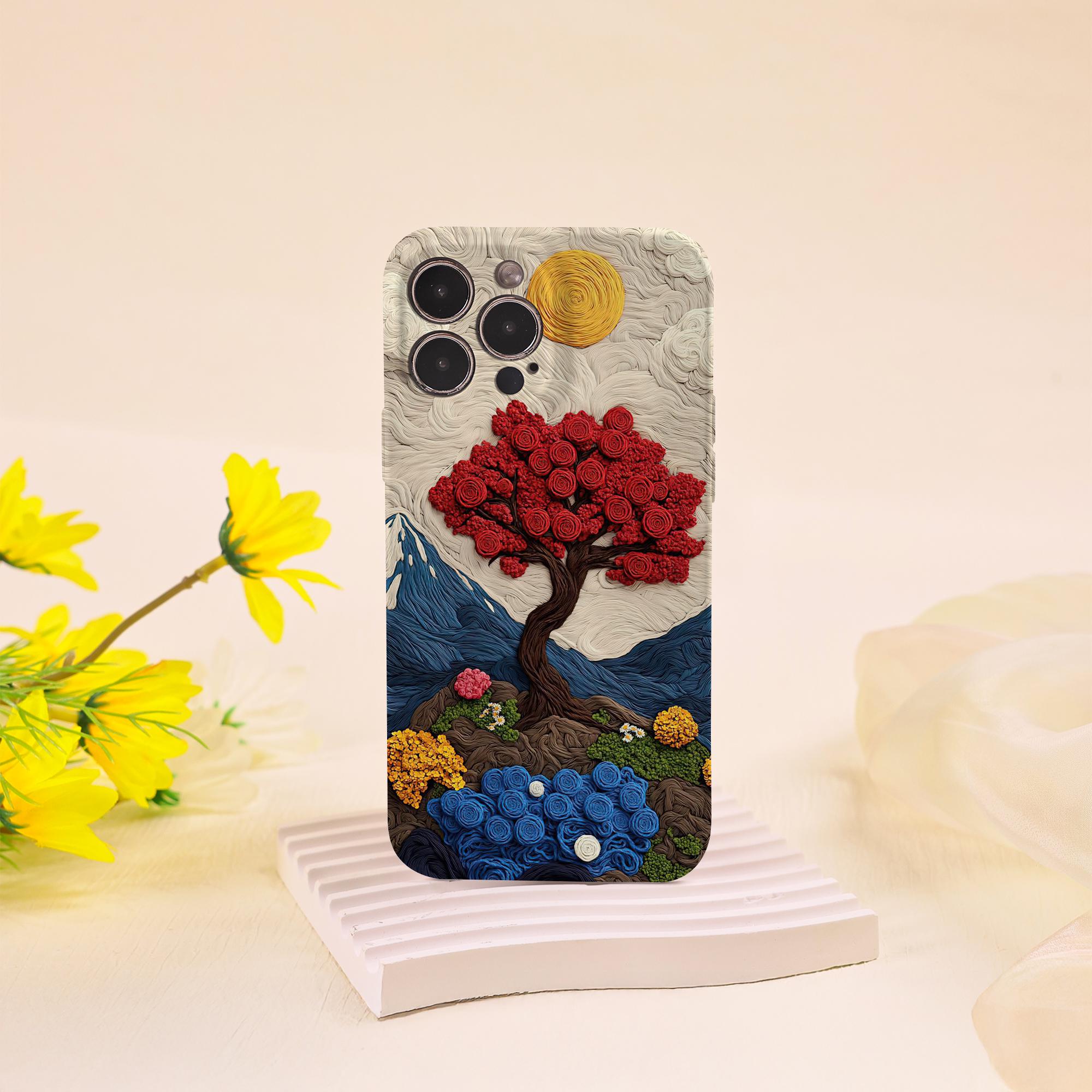 Weaving Thread Style Glossy Soft Case Built For iPhone 16Pro Max 15Pro 14 13Mini 12 XR XS X SE 11Plus, Mirror-Like Texture And Tight Fitting