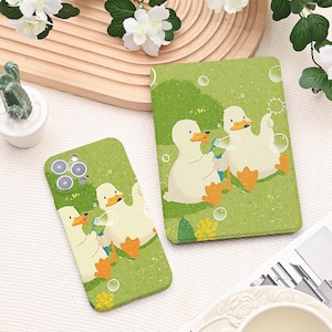 Cute Duck All New Kindle 12th 2024 Case Kindle 2022 Case Paperwhite 11th 6.8&quot; Case Kindle Case With Strap Kobo Case Fire HD Case Cover