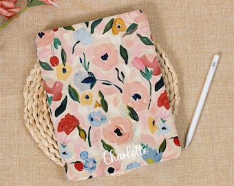 Oil Flowers iPad Case Cover For iPad 9.7&quot; 10.2&quot; 10.9&quot; 11 inch iPad Air 4/5/6 iPad Mini 6/7 iPad Pro iPad 2024 2022 2021 Case Gift
