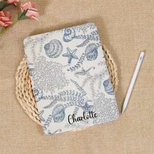 Marine Life iPad Case Cover For iPad Pro iPad 2024 2022 2021 2020 Case iPad Air 4/5/6 iPad 9.7&quot; 10.2&quot; 10.9&quot; 11&quot; 12.9 inch Mini 7/6 Case