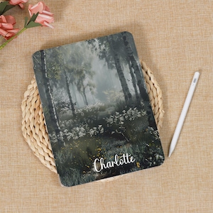 Mysterious Quiet Forest iPad Case iPad Pro 11&quot; 13&quot;Case 2024 iPad Air 11&quot; 13&quot; Air 6/5/4 iPad 2022/2021/2024 iPad mini 6/7 iPad Cover