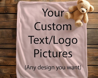 Your Custom Text Blanket, Customize Blanket Gift, Custom Cozy Home Decor, Housewarming Gift, Sympathy Family Gift,Birthday Gift for Mom