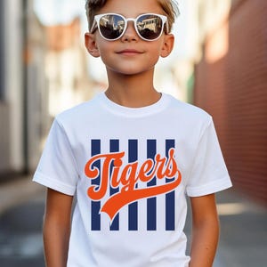 Custom School Team Mascot Kids Shirt, Game Day Shirt, Favorite Team Shirt, Baseball Spirit Tee, Football Mascot Tee, School Mascot Retro Tee
