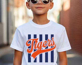Custom School Team Mascot Kids Shirt, Game Day Shirt, Favorite Team Shirt, Baseball Spirit Tee, Football Mascot Tee, School Mascot Retro Tee