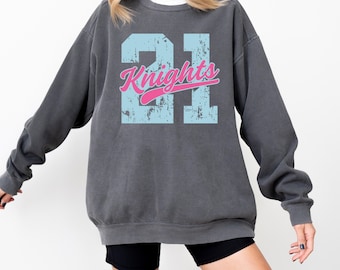 Comfort Colors Custom Number Shirt, Personalized Sports Shirt, Football Number Shirt, Your Number Shirt, College Football, Game Day Number