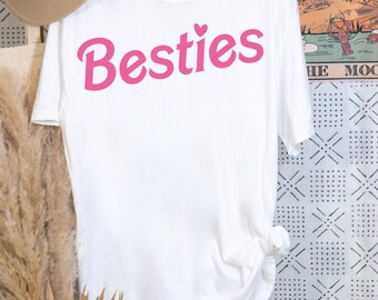 Bestie Team Tshirt, Girls Trip Tshirt, Comfort Colors Besties Shirt, Best Friends Shirt, Best Friend Birthday Gift, Bachelorette Surprise,