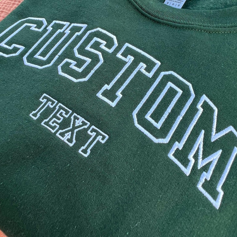 Casual Embroidery Sweatshirt