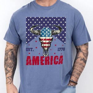 Usa Tee, Est 1776 Shirt, America Shirt, Memorial Day Shirt, 4th of July Shirt, USA Flag Tshirt, Mens Patriotic Shirt, Independence Day Shirt