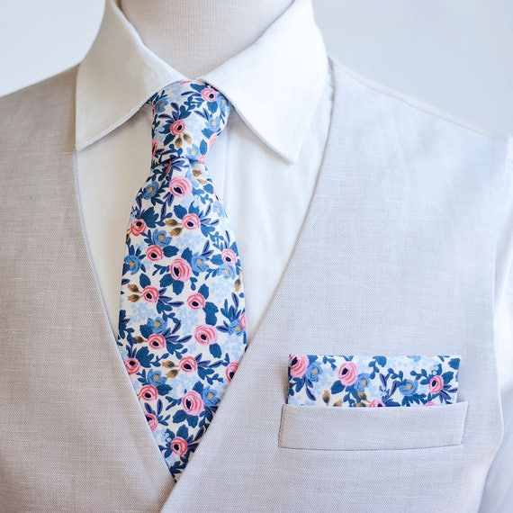 Necktie Neckties Mens Necktie Neck Tie Floral Neckties | Etsy