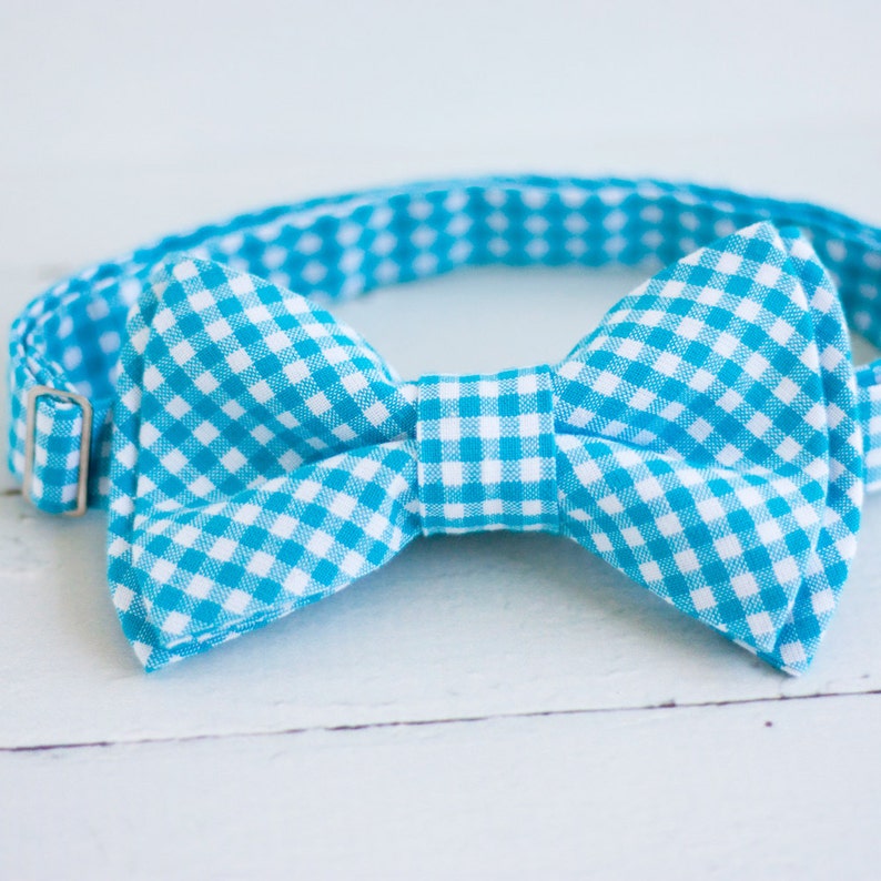 Bow Tie, Mens Bow Tie, Bowtie, Bowties, Bow Ties, Groomsmen Bow Ties, Wedding Bowties, Plaid Bow Tie, Ties Navy And Yellow Plaid image 4