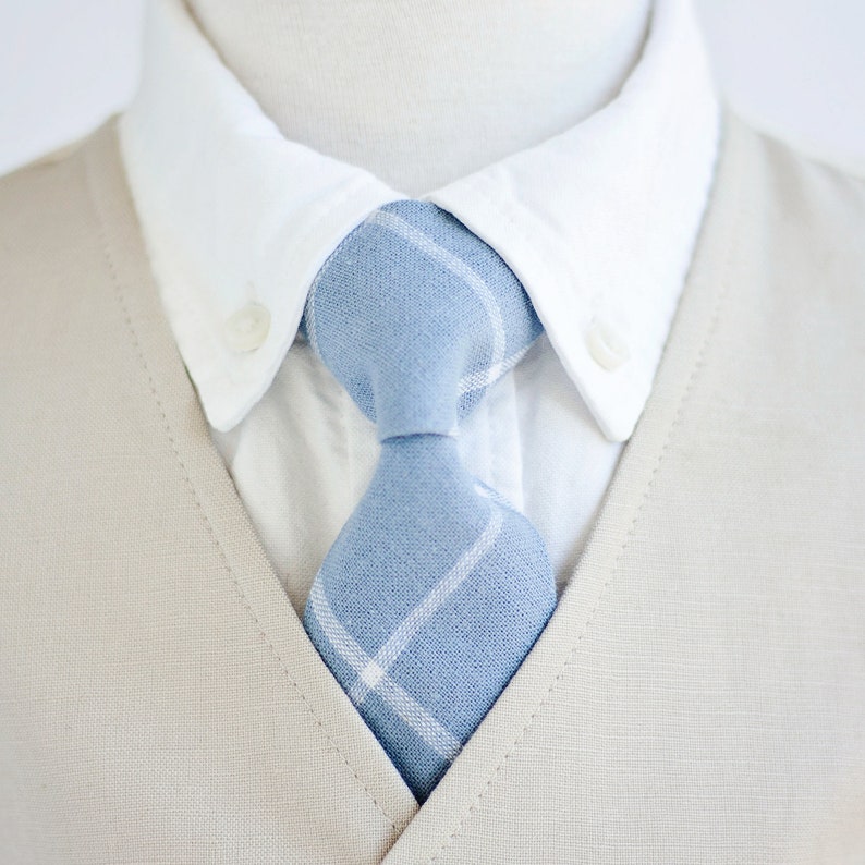 Necktie, Neckties, Boys Tie, Baby Tie, Baby Necktie, Wedding Ties, Ring Bearer, Boys Necktie, Floral Ties, Ties Linen Classic Collection image 4