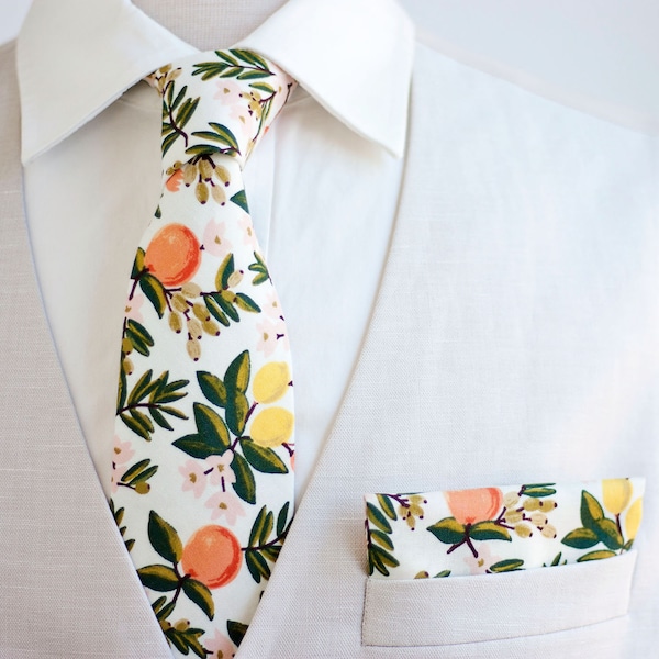 mens floral necktie