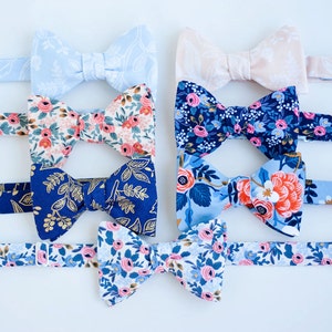 Bow Ties, Bow Tie, Bowties, Mens Bow Ties, Freestyle Bow Ties, Self-Tie Bow Ties, Wedding Ties, Rifle Paper Co Rifle Paper Co Collection image 1