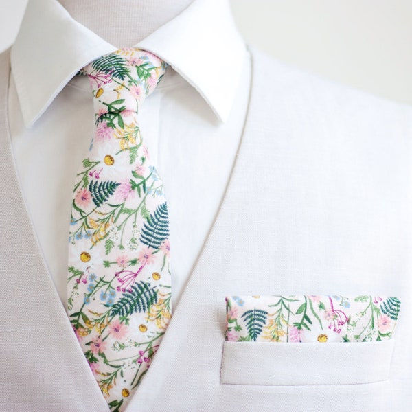 necktie floral