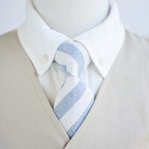 Necktie, Neckties, Boys Tie, Baby Tie, Baby Necktie, Wedding Ties, Ring Bearer, Boys Necktie, Floral Ties, Ties Linen Classic Collection image 7