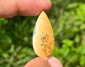 Rare Maligano Jasper Cabochon – Collector’s Grade, Unique Pattern