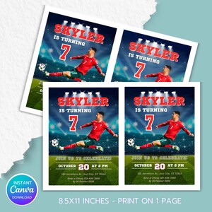 soccerbirthday, soccerinvite digital, cr7 party invite, ronaldo invitation, ronaldo birthday, soccer birthday, cr7 digital party, instant download, invitation template, ronaldo bday digital, ronaldo bday invites, ronaldo messi invite, soccer 7th birthday