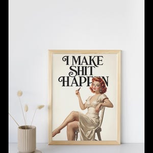 Trendy digital wall art print
