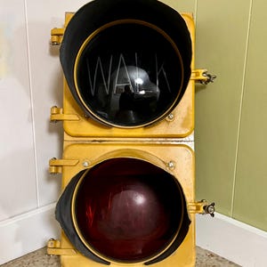 Vintage Pedestrian Traffic Light