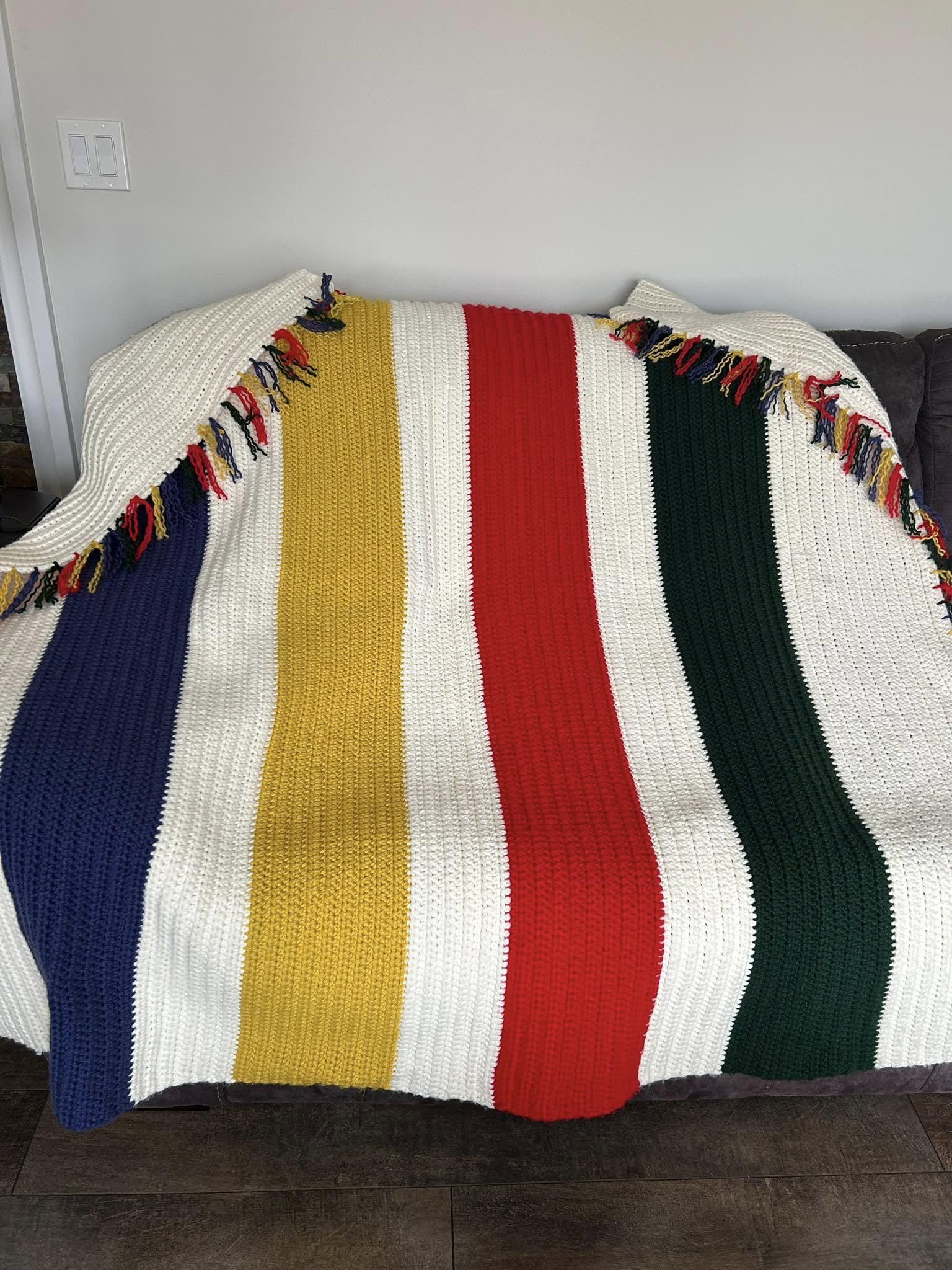 Hudson's bay blanket - Etsy 日本