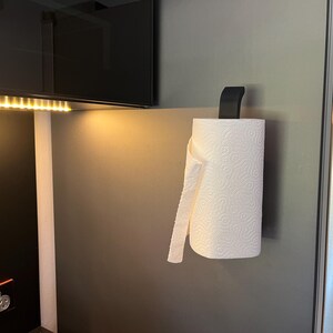 Porta-toalhas de papel magnético para cozinha – Elegante e funcional