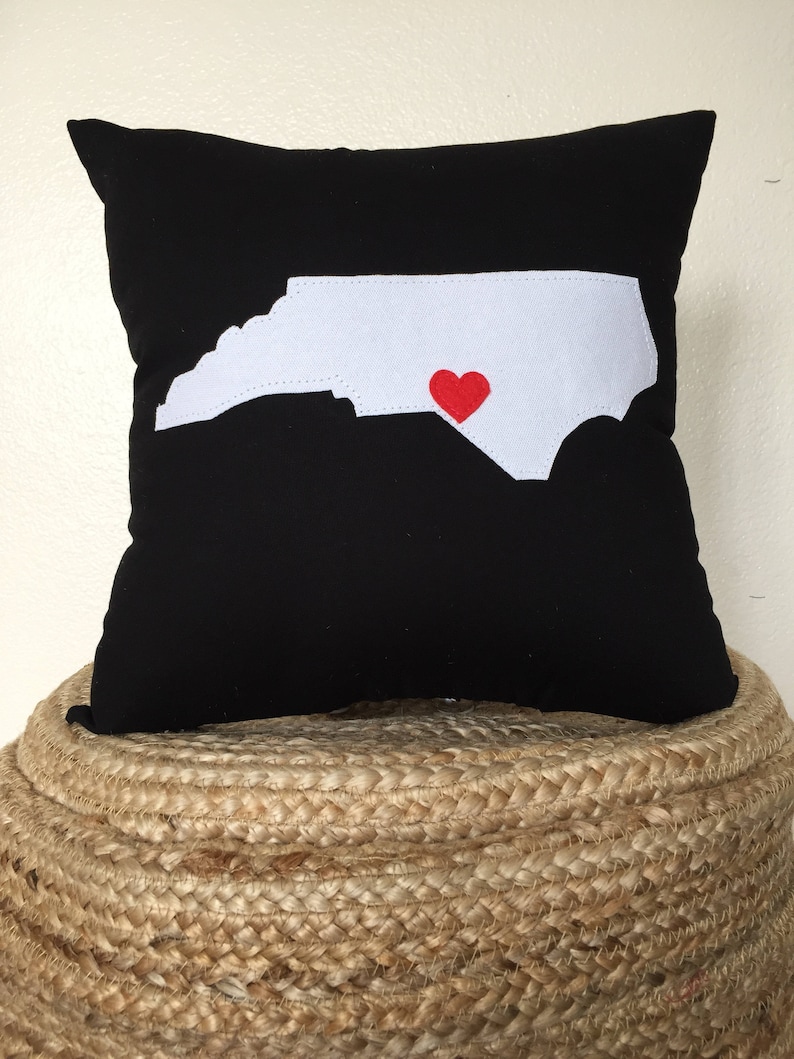 State Pillow Etsy