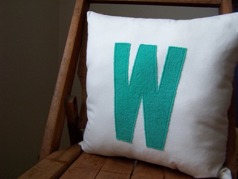 Personalized Initial Pillows image 1