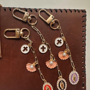 Personalizable Catholic Bag Charm - Medium