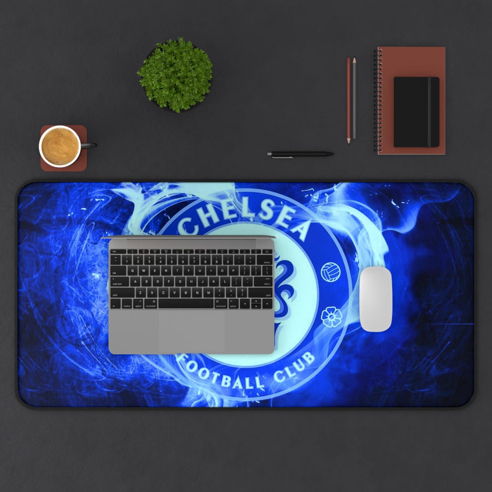 Chelsea FC Desk Mat, Gaming Mouse Pad, Office Decor, Sports Fan Gift ...