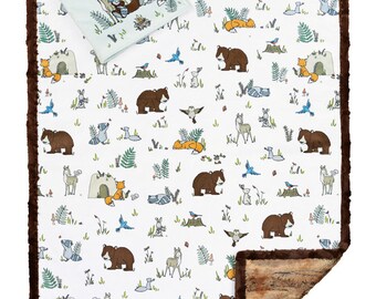 Read to Me Cuddle Kit Forest Shannon Fabrics