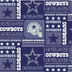 NFL Dallas Cowboys Fabric Patch 58&quot; Wide Cotton