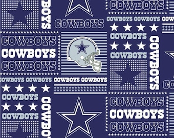 NFL Dallas Cowboys Fabric Patch 58&quot; Wide Cotton