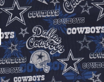 NFL Dallas Cowboys Fabric Retro 58&quot; Wide Cotton