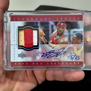 Lebron James Rookie Patch Auto 1:1 Legendary Jersey ( Real Patch/Relic )