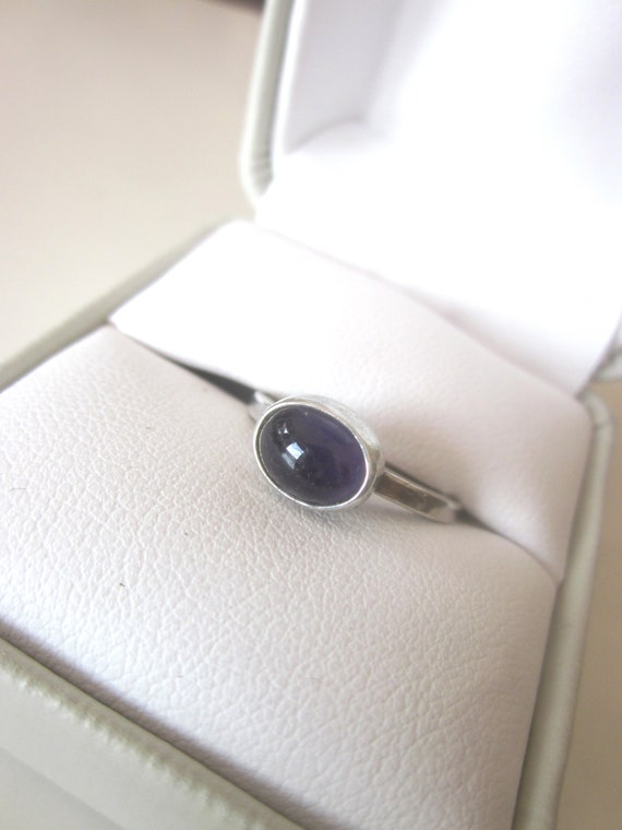 Sterling Silver Amethyst Ring