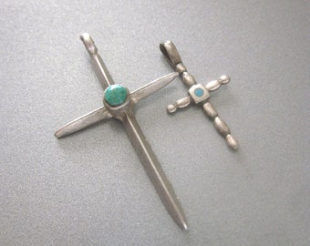 Vintage Sterling Cross Lot