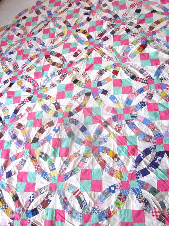 vintage wedding ring quilt