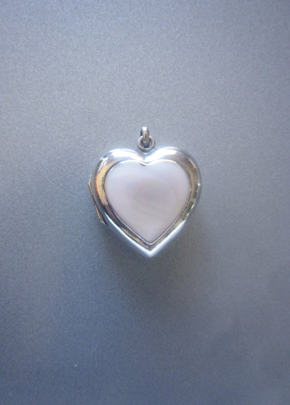 Vintage Sterling Heart Locket